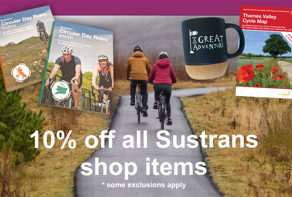 10% off in Sustrans' shop